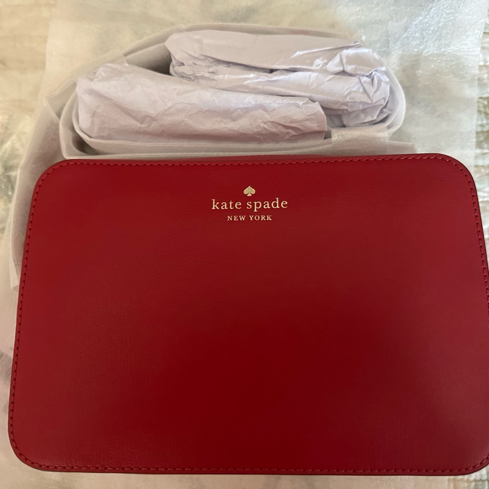 Kate Spade red crossbody